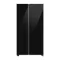 SAMSUNG ตู้เย็น Side by Side SpaceMax Technology 655L Ai กระจกดำ รุ่น RS70F65Q1BST