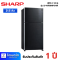 SHARP ตู้เย็น 2 ประตู 21.5คิว INVERTER หน้ากระจกสีดำ รุ่น SJ-X600GP2-BK