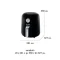 SHARP  Air Fryer หม้อทอดไร้น้ำมัน รุ่น KF-AF42MB 4.2 ลิตร