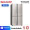 SHARP ตู้เย็น Multidoor 21.4 คิว รุ่น SJ-FX60TPI-SL