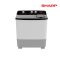 เครื่องซักผ้า 2 ถัง SHARP 9 กก. รุ่น ES-TW90W