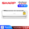 SHARP เครื่องปรับอากาศ แอร์ผนัง  J-Tech AH-X13ZB 12300 บีทียู อินเวอร์เตอร์