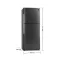 SHARP Mega Freezer ตู้เย็น2ประตู 16.6Q Inverter รุ่น  SJ-XP500TP