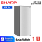 SHARP ตู้เย็น 1 ประตู ขนาด 6Q สีเงิน รุ่น SJ-F17ST-SL