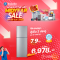 SHARP ตู้เย็น 2 ประตู 7.9Q สีเงิน รุ่น SJ-Y24T-SL