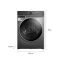 TCL เครื่องซักอบผ้าฝาหน้า รุ่น WT890PWDS 10/7 กก. 1200 RPM อินเวอร์เตอร์ สีเทา
