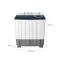 TCL เครื่องซักผ้า 2 ถัง 12 kg. รุ่น WT129FTTG
