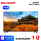 SHARP LED Google TV 4K รุ่น 4T-C50FJ1X สมาร์ททีวี ขนาด 50 นิ้ว