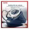 TEFAL เตารีดแรงดันไอน้ำพลังสูง Pro Express Ultimate II เตารีดหม้อต้ม (3000 วัตต์, สีฟ้า) รุ่น GV9720 + โต๊ะรีดผ้า