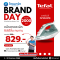 TEFAL เตารีดไอน้ำ 2000 W สีเขียว รุ่น FV2C42T0