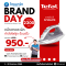 TEFAL เตารีดไอน้ำ 2200 W สีม่วง รุ่น FV2C63T0