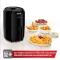 TEFAL Easy Fry Compact หม้อทอดไร้น้ำมัน (1030 วัตต์, 1.6 ลิตร, สีดำ) รุ่น EY1018