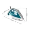 TEFAL เตารีดไอน้ำ  รุ่น FV5878 กำลัง 2,800 วัตต์ สีน้ำเงิน