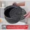 TEFAL Easy Fry Compact หม้อทอดไร้น้ำมัน (1030 วัตต์, 1.6 ลิตร, สีดำ) รุ่น EY1018