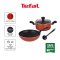 TEFAL เซ็ตเครื่องครัว 4 ชิ้น  FRESH STARTรุ่น B507S495 สีผิวเคลือบไทเทเนียม