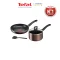 TEFAL เซ็ตเครื่องครัว 4 ชิ้น ก้นอินดักชั่น กระทะก้นแบน24 ซม.+หม้อด้าม 18 ซม.+ตะหลิว รุ่น G143S495