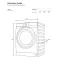 ELECTROLUX เครื่องซักผ้าฝาหน้า Inverter 9 kg รุ่น EWF9024D3WC
