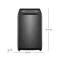 HAIER เครื่องซักผ้าฝาบน 12 Kg. รุ่น HWM120-316S6