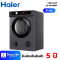 HAIER เครื่องอบผ้า 8Kg. Sensor Dry สีเทาเข้ม รุ่น HDV80E1