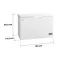 HAIER ตู้แช่แข็ง 2 ระบบ ฝาทึบ ขนาด 13.3 คิว รุ่น HCF-428D