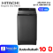 HITACHI  เครื่องซักผ้าฝาบน รุ่น  LTL H3MVW0T 13.5 กก. สีเทา อินเวอร์เตอร์