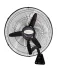 MASTERKOOL พัดลมติดผนัง 20" รุ่น CTW-20S สีดำ