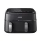 PHILIPS หม้อทอดไร้น้ำมัน Dual Basket Airfryer 3000 series ขนาด 9 ลิตร รุ่น NA351/00
