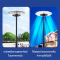 QM SOLAR  ไฟโซล่าเซลล์ UFO 250,000W แสงขาว 6500K ไฟสนาม ไฟพลังงานแสงอาทิตย์ พร้อมเสา 3M