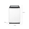 TCL เครื่องซักผ้าฝาบน 10 กิโลกรัม รุ่น F710TLW สีขาว
