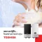 TOSHIBA เครื่องทำน้ำอุ่น 4,500 Watt รุ่น DSK45ES5KB/ DSK45ES5KW