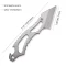 CIVIVI Kiri-EDC Fixed Blade Neck Knife (1.80" 9Cr18MoV Blade) C2001A, With Kydex Sheath