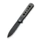 CIVIVI Banneret Flipper Knife Stainless Steel & Micarta Handle (3.48" Nitro-V Blade) C20040D-1