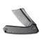 CIVIVI Mini Bullmastiff Flipper Knife Carbon Fiber & G10 Handle (2.97" Damascus Blade) C2004DS-1