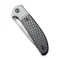 CIVIVI Trailblazer Slip Joint Knife Carbon Fiber & G10 & Stainless Steel Handle (2.97" Damascus Blade) C2018DS-1