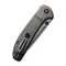 CIVIVI Badlands Vagabond Flipper & Thumb Stud Knife Carbon Fiber Handle (3.25" Damascus Blade) C2019DS-1