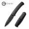 CIVIVI Caetus Flipper Knife Micarta Handle (3.48" 14C28N Blade) C21025C-2