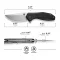 CIVIVI ODD 22 Flipper & Thumb Stud Knife G10 Handle (2.97" 14C28N Blade) C21032-1