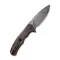 CIVIVI Praxis Flipper Knife Copper Handle (3.74" Damascus Blade) C803DS-3