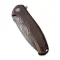 CIVIVI Praxis Flipper Knife Copper Handle (3.74" Damascus Blade) C803DS-3