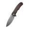 CIVIVI Praxis Flipper Knife Copper Handle (3.74" Damascus Blade) C803DS-3