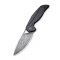 CIVIVI Anthropos Flipper Knife G10 & Carbon Fiber Handle (3.25" Damascus Blade) C903DS