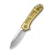 CIVIVI Elementum Flipper Knife Ultem Handle (2.96" D2 Blade) C907A-4