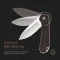 CIVIVI Elementum Flipper Knife Wood Handle (2.96" D2 Blade) C907D