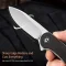 CIVIVI Elementum Flipper Knife Wood Handle (2.96" D2 Blade) C907D