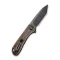 CIVIVI Elementum Flipper Knife Brass Handle (2.96" D2 Blade) C907T-A