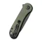 CIVIVI Elementum Flipper Knife Micarta Handle (2.96" D2 Blade) C907T-E