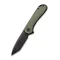 CIVIVI Elementum Flipper Knife Micarta Handle (2.96" D2 Blade) C907T-E