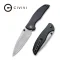 CIVIVI Governor Thumb Stud Knife G10 Handle (3.86" Damascus Blade) C911DS