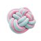 Knot Cushion Clover Pink-Blue