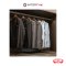 BARCO ราวแขวนตู้เสื้อผ้า แบบมียาง หนา 1.0 มิล ยาว 1.20 เมตร